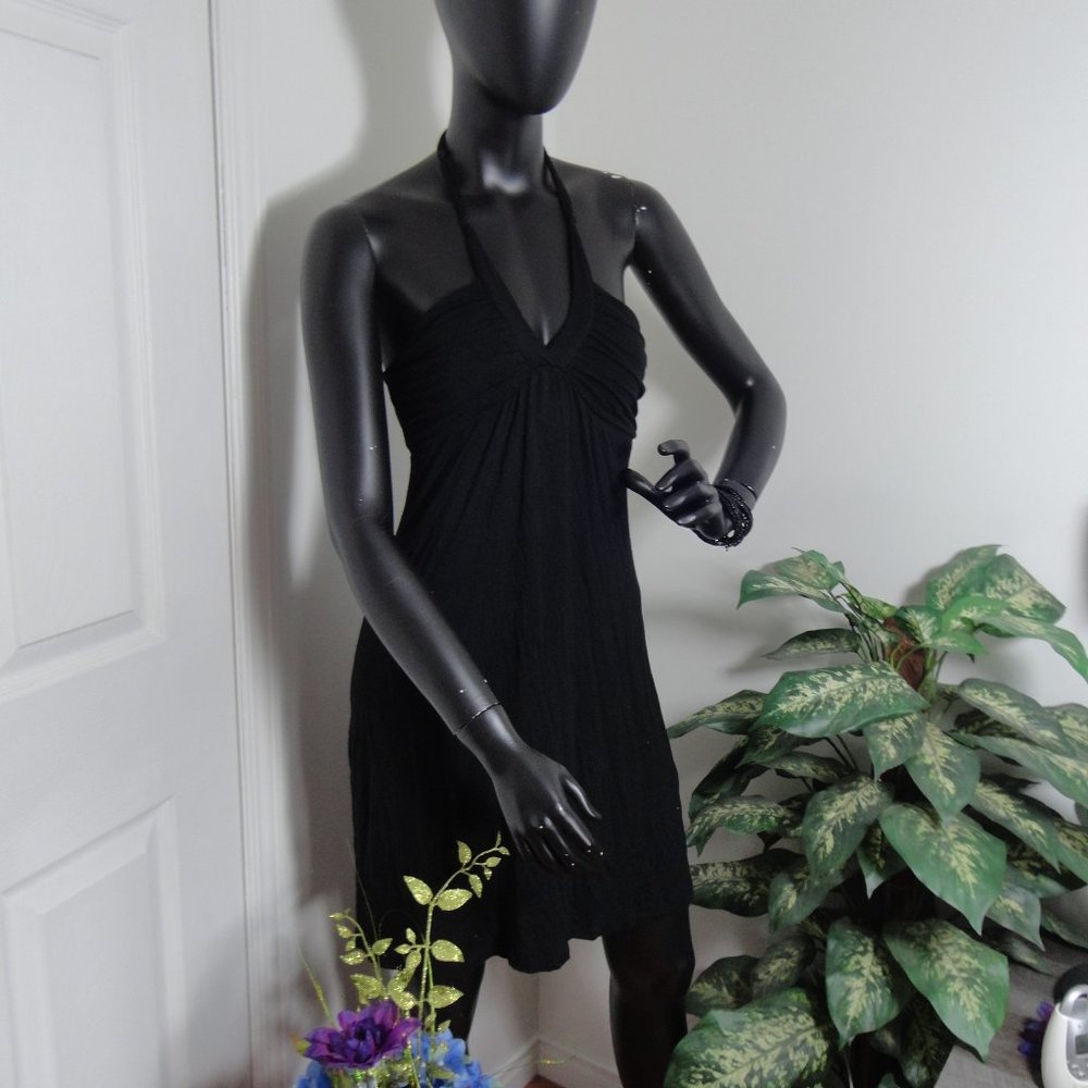 Black summer dress